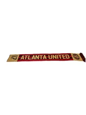 Ruffneck Scarves Atlanta United FC Red Black MLS Scarf Divide & Conquer 17