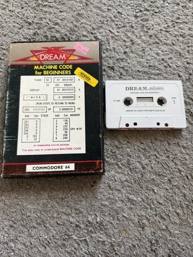 COMMODORE 64 C64 GAME - MACHINE CODE  - BOXED tested rare