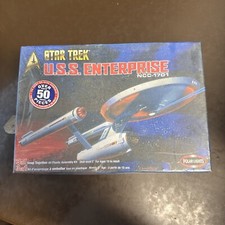 Star Trek U.S.S. Enterprise NCC-1701 Polar Lights 3 In 1 Model Kit Sealed