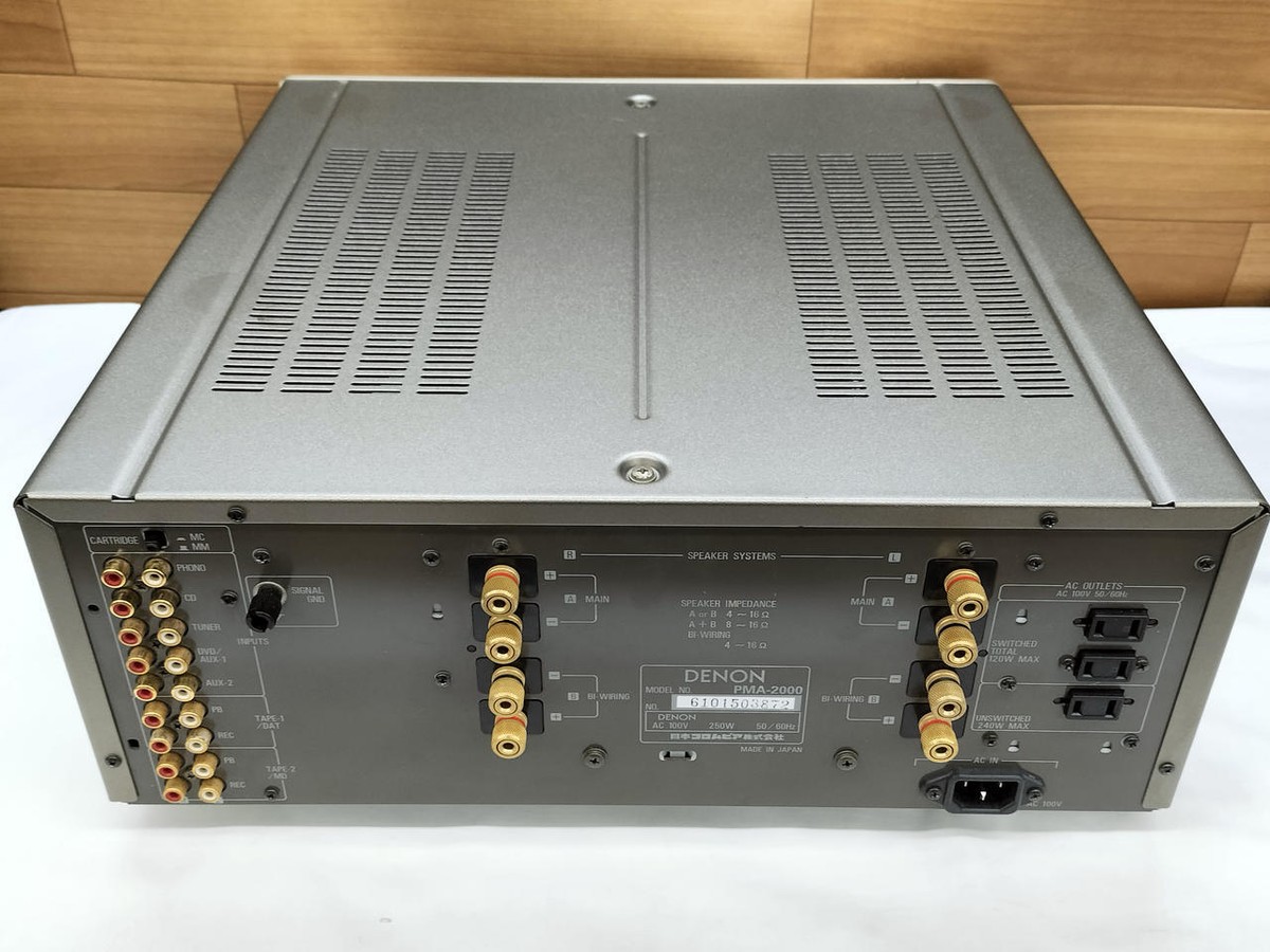 DENON PMA-2000AE プリメインアンプ シルバー ジャンク品 ジャンク品