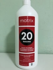 Matrix 20 volume cream developer 32 oz  for Socolor Logics Light Reactions