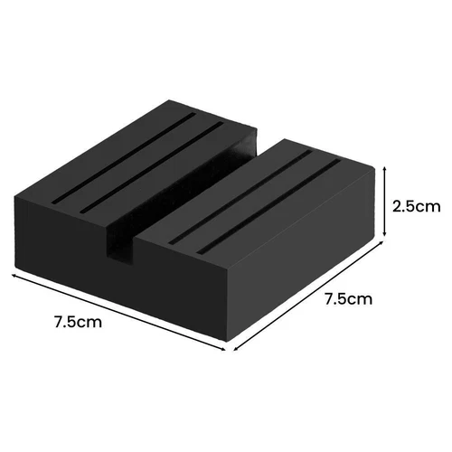 4x Gummiauflage Wagenheber Gummiklotz Gummiblock Gummiplatte Hebebühne Jack Pad - Bild 5 von 13