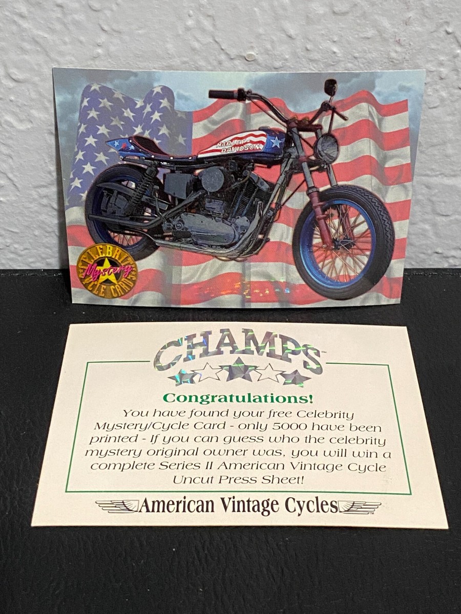 90's Champs American Vintage Cycles 1970 Harley Davidson Mystery
