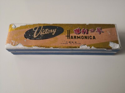 Victory Harmonica Mundharmonica China Shanghai Vintage OVP