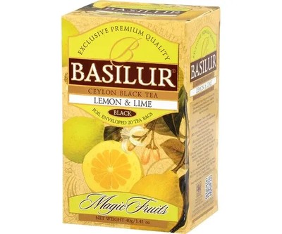 Basilur Lemon & Lime Free Shipping World Wide