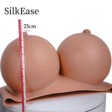 X Cup Realistic Breast Forms Silicone Fake Boobs For Crossdresser Drag Queen