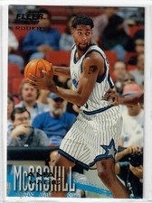 1996-97 Fleer Rookie Amal McCaskill Basketball Card. #231