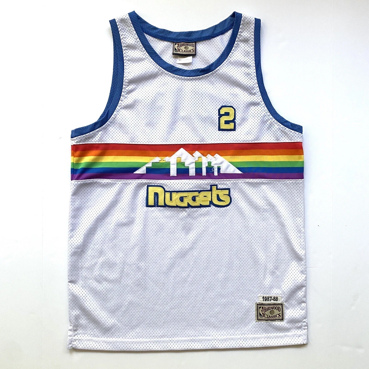 Denver Nuggets Alex English Hardwood Classics NBA Jersey Mens