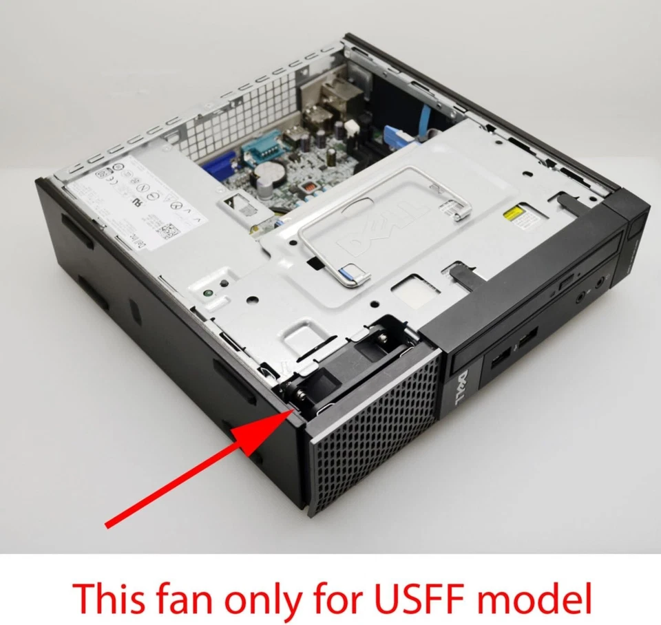 Dell K650T Optiplex 780 790 990 USFF Case CPU Chassis Fan (Genuine / New) - Image 2 of 3