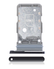 Dual Sim Card Tray Compatible For Samsung Galaxy S21 Black