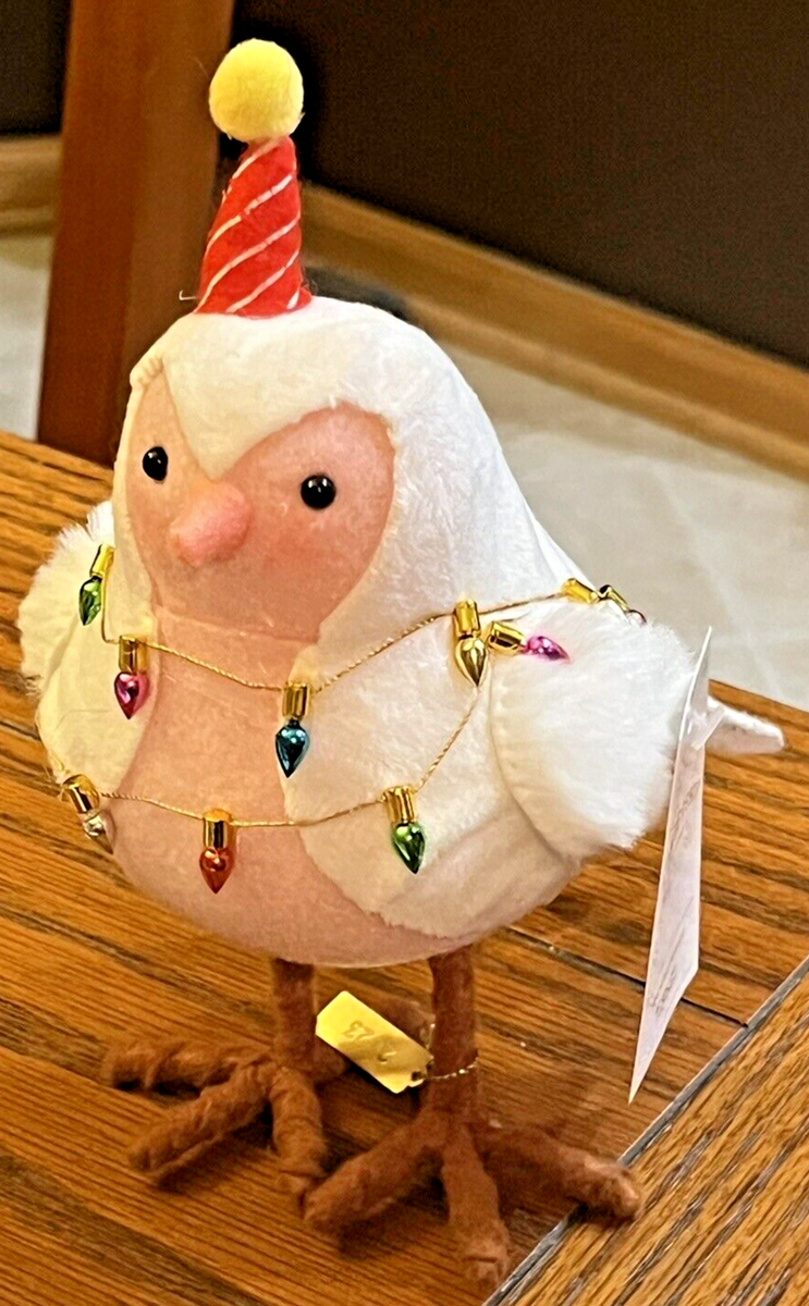 2023 TARGET WONDERSHOP FEATHERLY FRIENDS CHRISTMAS BIRD - TINSEL