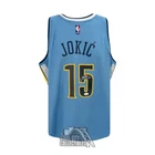 Nikola Jokic Autographed Denver Mitchell & Ness Blue Basketball Jersey - JSA