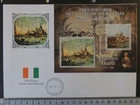 2013 large format FDC art francsco guardi flags good used