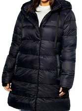 New Womens Bench Puffa Jacket Black Size Uk 12
