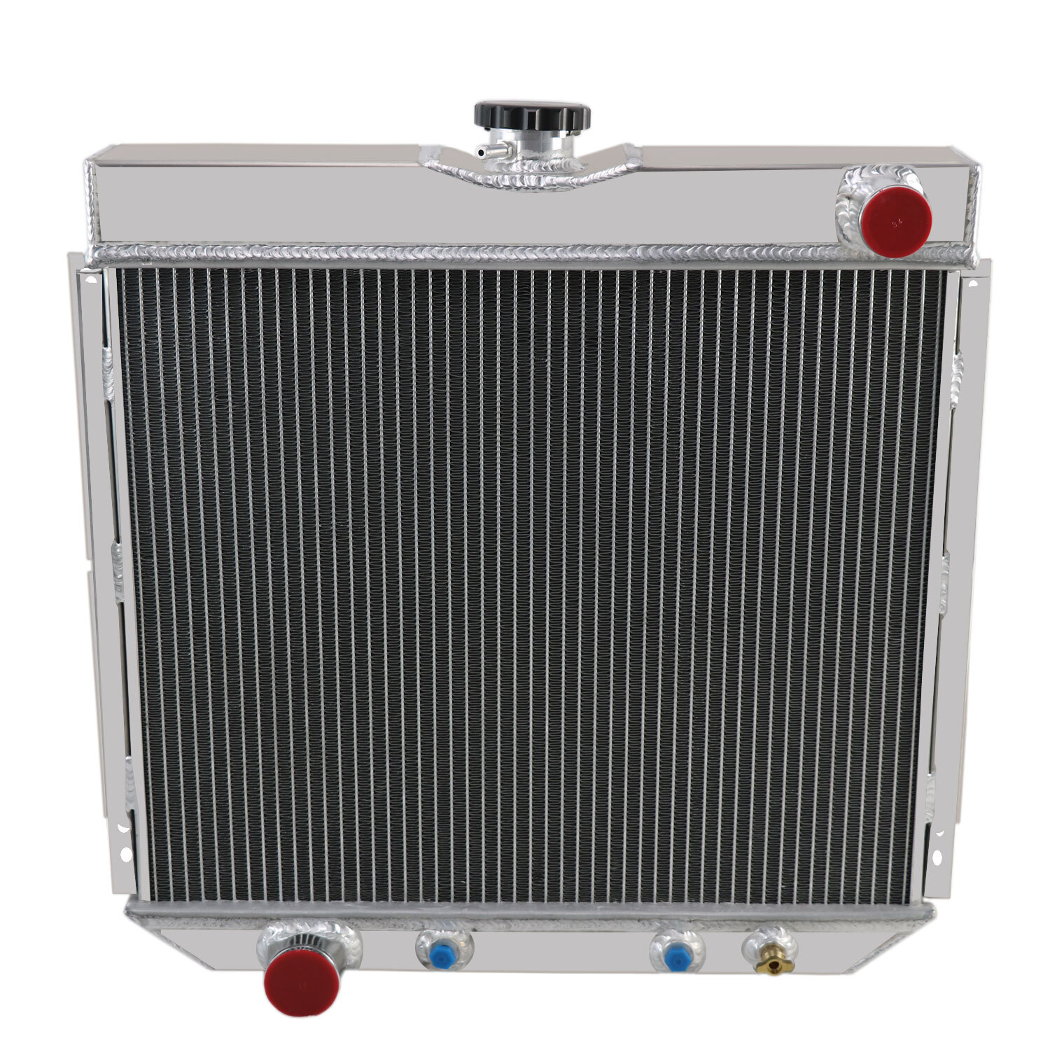 3Rows Aluminum Radiator Fit 1969-70 Ford Mustang 1970-77 Maverick Mercury Cougar