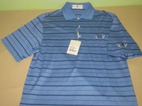 Fairway & Greene Golf Shirt Size S - Blue Stripe - Br Golf Club Logo Fairway & Greene Golf Shirt Size S - Blue Stripe - Br Golf Club Logo