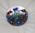 Antique Union Glass Co. Personalized Dated 1911 Art Glass Paper Weight ~ Superb! — photo 4