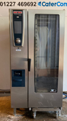 £7.5k + MwSt Rational SCC WE 20 Grid Elektro Lebensmittelproduktion Bäckerei Kombi Ofen
