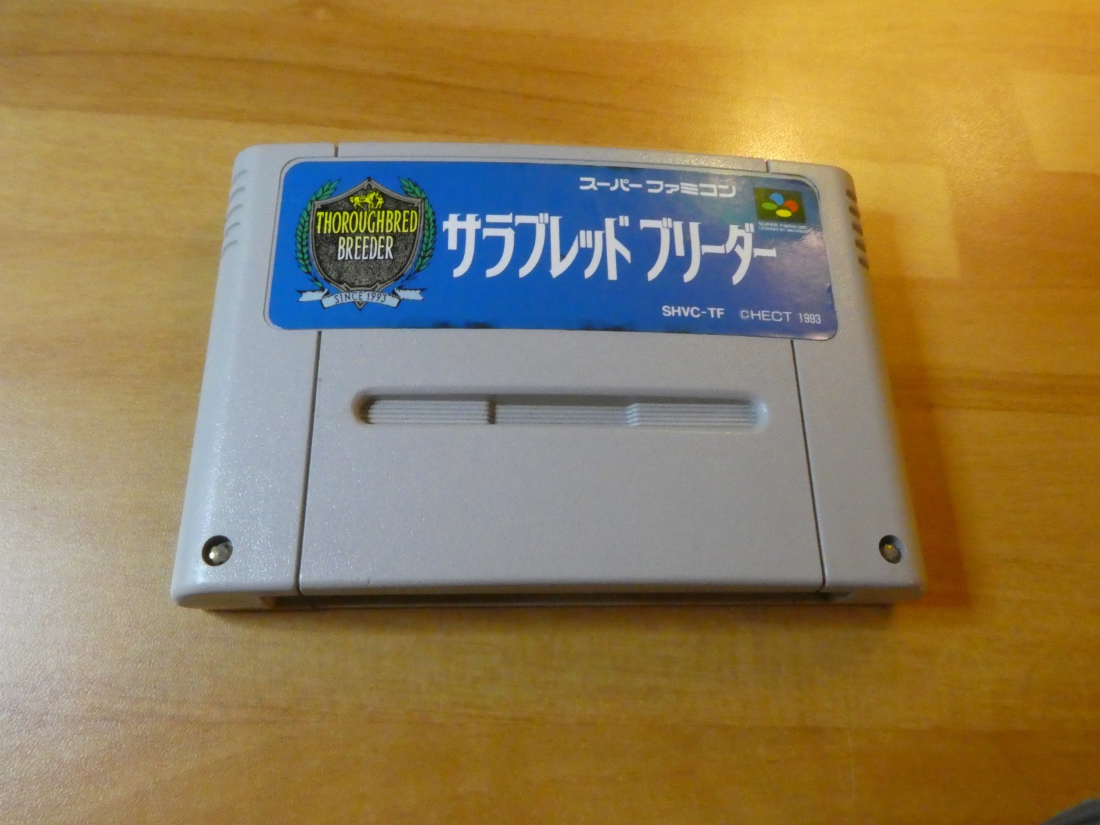 GAME/JEU SUPER FAMICOM NINTENDO NES JAPANESE Thoroughbred Breeder SHVC-TF SFC **