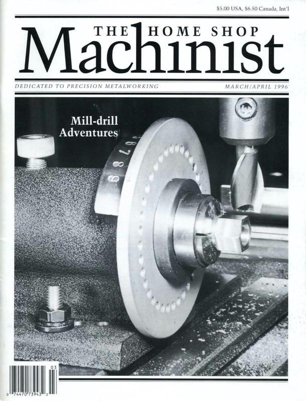Home Shop Machinist Magazine Vol.15 No.2 March/April 1996