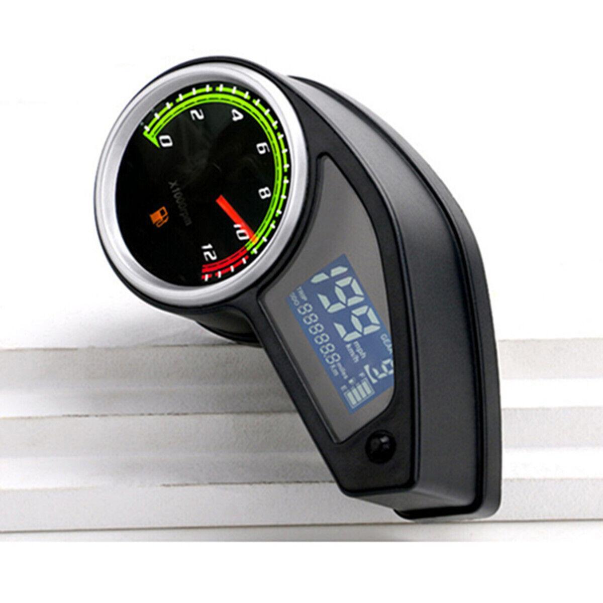 バイク圧力計セット Motorcycle Digital Receiver Gauge Accessories Speedometer