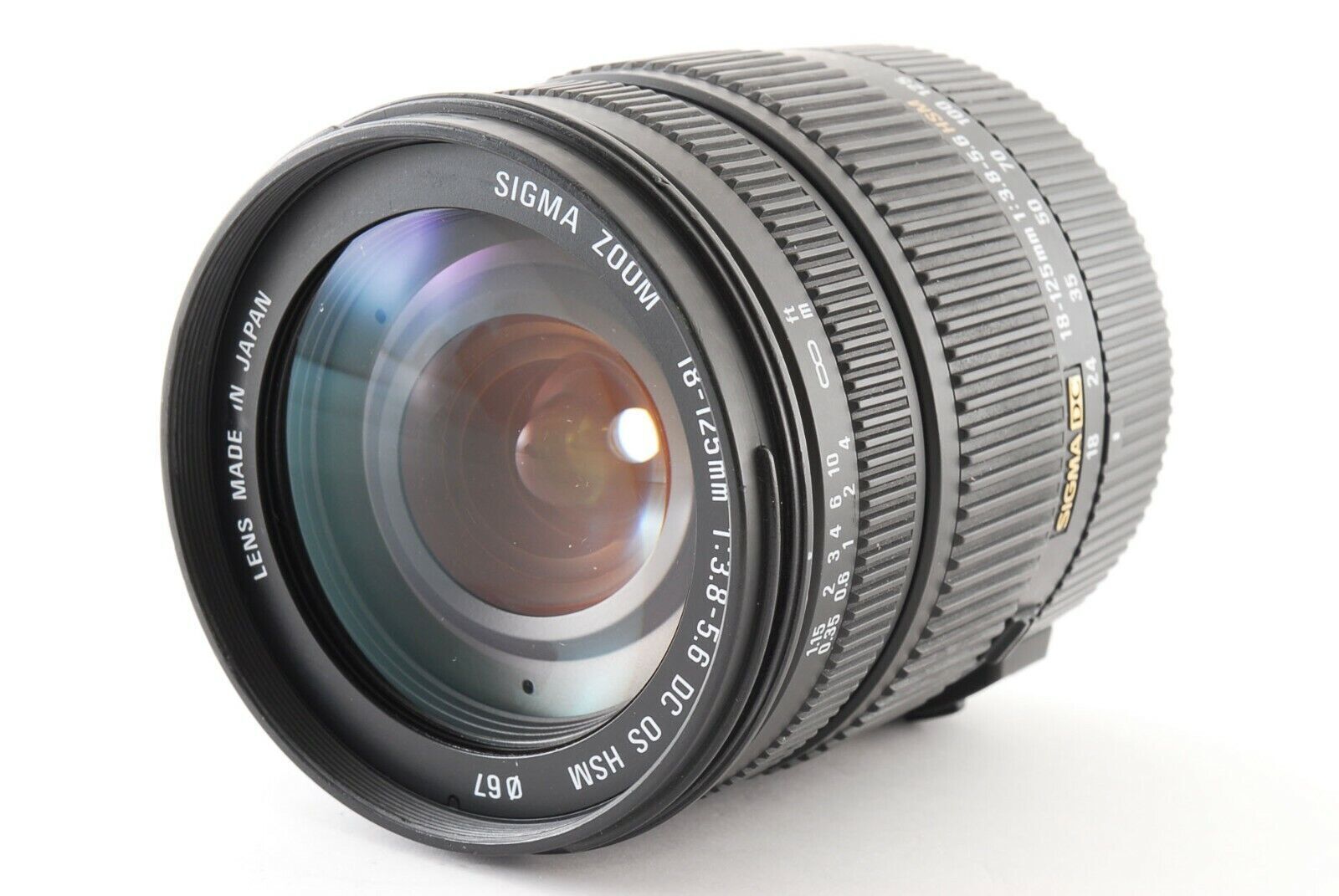 SIGMA 18-125mm F/3.8-5.6 DC OS HSM For Canon