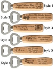 personalised engraved bottle opener 