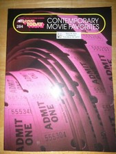 EZ PLAY Songbook  284 ... Contemporary Movie Favorites ... 1st. Edition