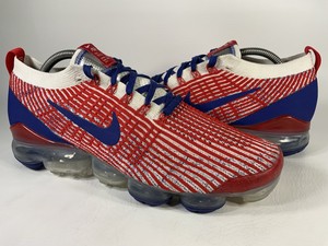 vapormax flyknit 3 red white and blue