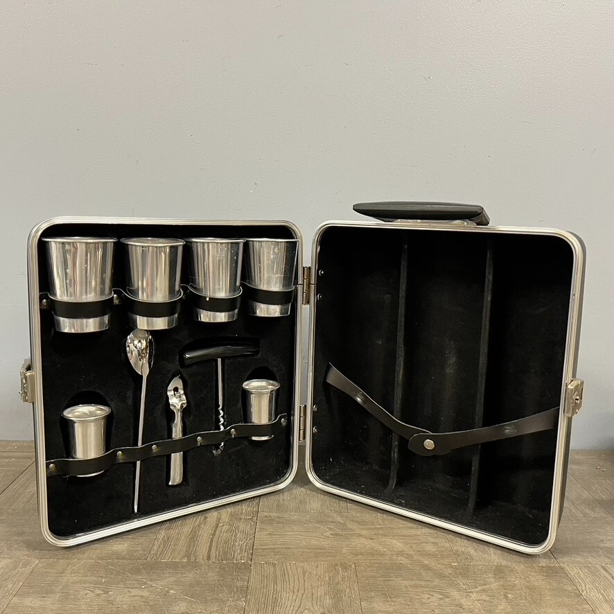 VTG MCM Executair 707 Trav-L-Bar travel Portable Cocktail Kit
