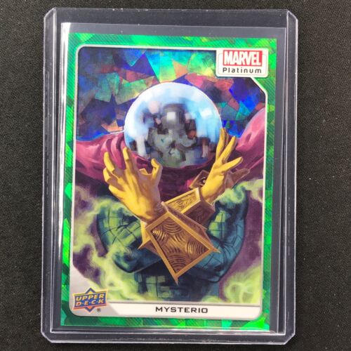 2023 Marvel Platinum MYSTERIO Base Green Crackle 49/99 #57 - Picture 1 of 1