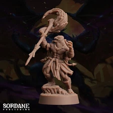 Tortle Necromancer Warlock - Pose 1a | Sordane Publishing | D&D Miniature