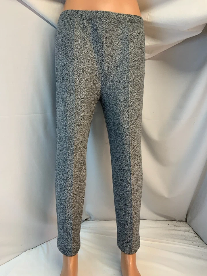 Calça cropped Lihli Saks Fifth Avenue L feminina cinza algodão mistura de náilon YGI L1-1 - Imagem 2 de 4