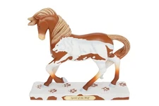 Enesco the Trail of Painted Ponies Spirit of the Wolf Figurine 7.1 Inch