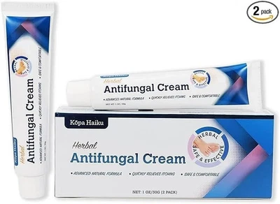 ‎KOPA HAIKU 2 PACK Kopa Haiku Herbal Antifungal Cream: Fast Relief Athlete's Foot Eczema