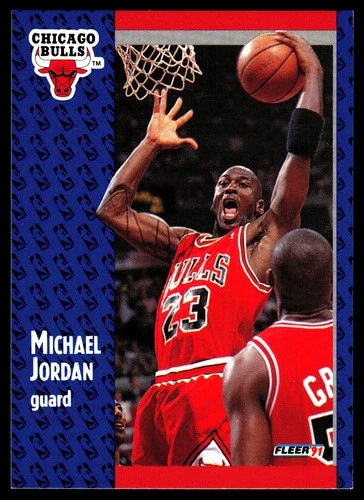 1991-92 Fleer #29 Michael Jordan Chicago Bulls