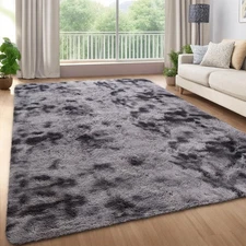 10x13 Large Fluffy Living Room Area Rug Soft Plush Bedroom Throw Carpet Moder...