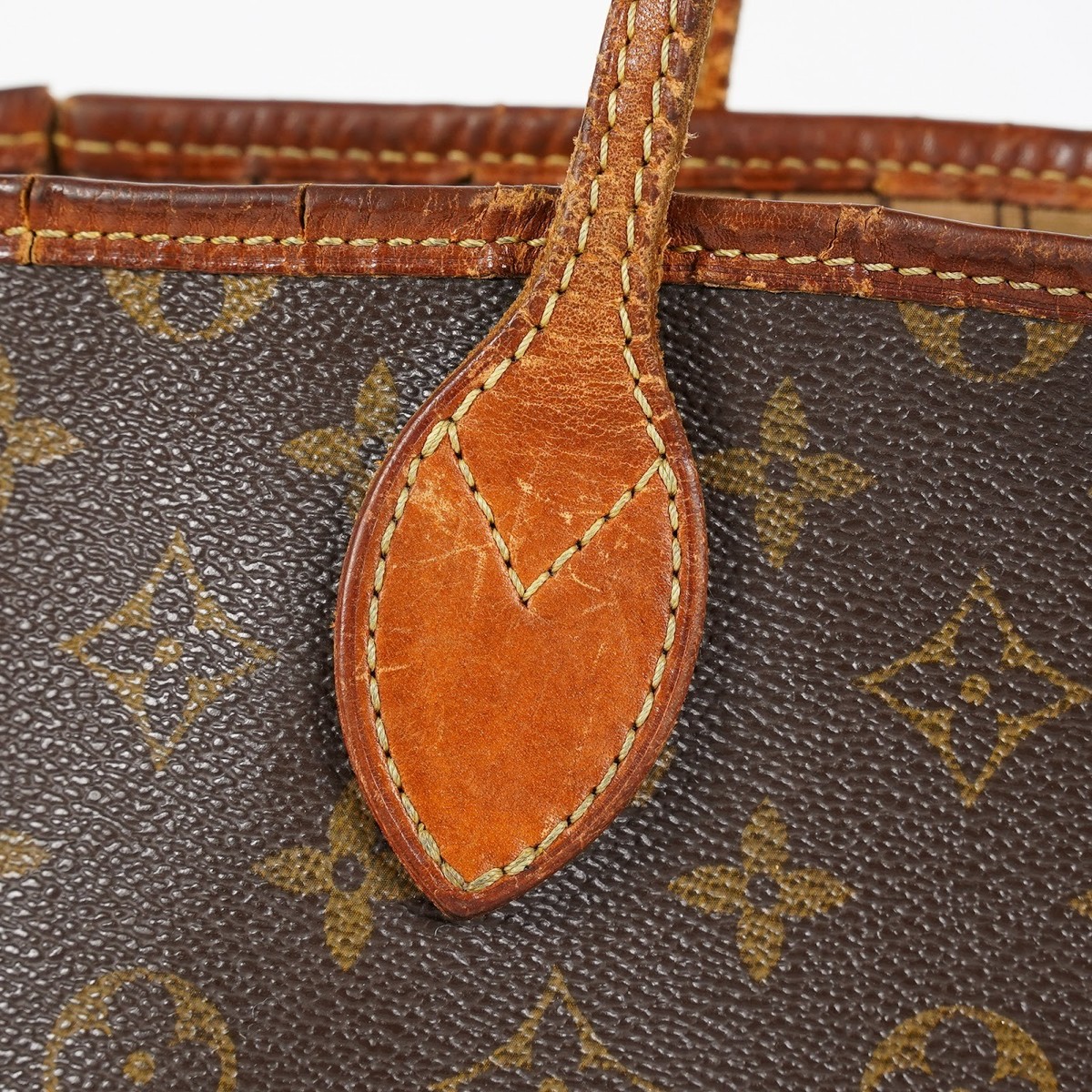 Louis Vuitton Neverfull GM M40157 Monogram Brown Canvas Tote Bag 08E274180010 View 3
