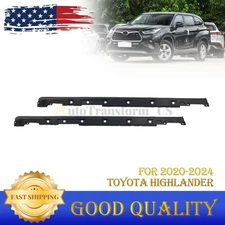 NEW Rocker Skirt Molding Panel Right & Left Side For 2020-2024 Toyota Highlander