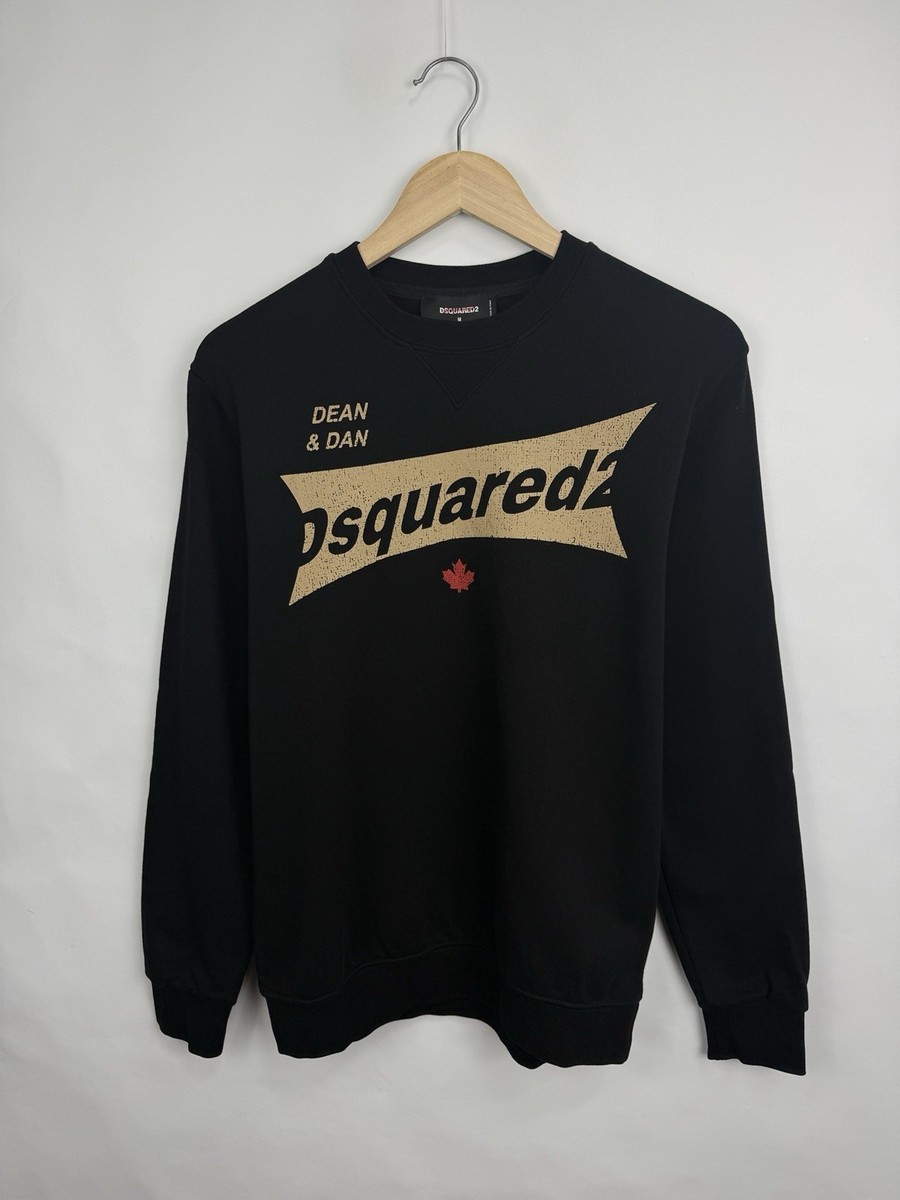 🇨🇦 Dsquared2 Dean & Dan Canadian Maple Leaf Sweatshirt Rare Size
