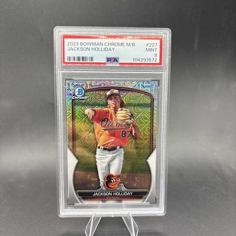 2023 Bowman Chrome Mojo Refractor Jackson Holliday #BCP-227 PSA 10