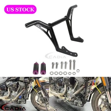 Highway Crash Bar For Harley Softail FXST FXFB FXBB FXBBS Low Rider S ST 2018-24