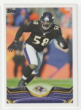 Elvis Dumervil - Baltimore Ravens (NFL Football Card) 2013 Topps # 377 - Mint