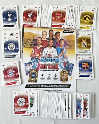 Topps Match Attax Champions League 25/26 alle 1-315 Basiskarten komplett + MAW1