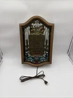 Vintage 1980 Heileman's Old Style Beer Skal Salute Cheers Sante Lighted Sign