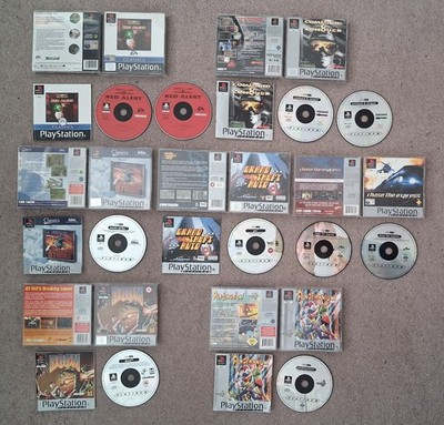 Doom Grand Theft Auto Pandemonium Command & Conquer Red Alert PS1 7 Spiele Bundle