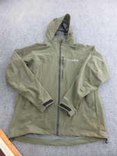 KUIU Jacket Mens XL Green Hooded Full Zip Chugach NX Waterproof Hunting Shell