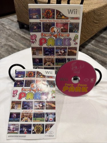 Furu Furu Park (Nintendo Wii, 2008) CIB! W/ Manual! Rare! Ships FREE! Fun!
