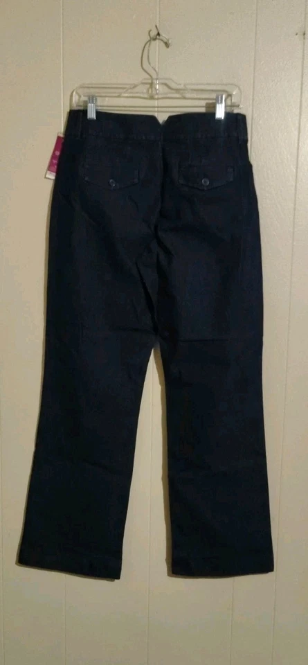 NWT Riders by Lee Womens Denim Dress Pants 6 (W31)  - Image 2 of 2