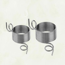 2 Pcs Crochet Accessories Knitting Thimbles for Knitters Metal Yarn Guide Ring